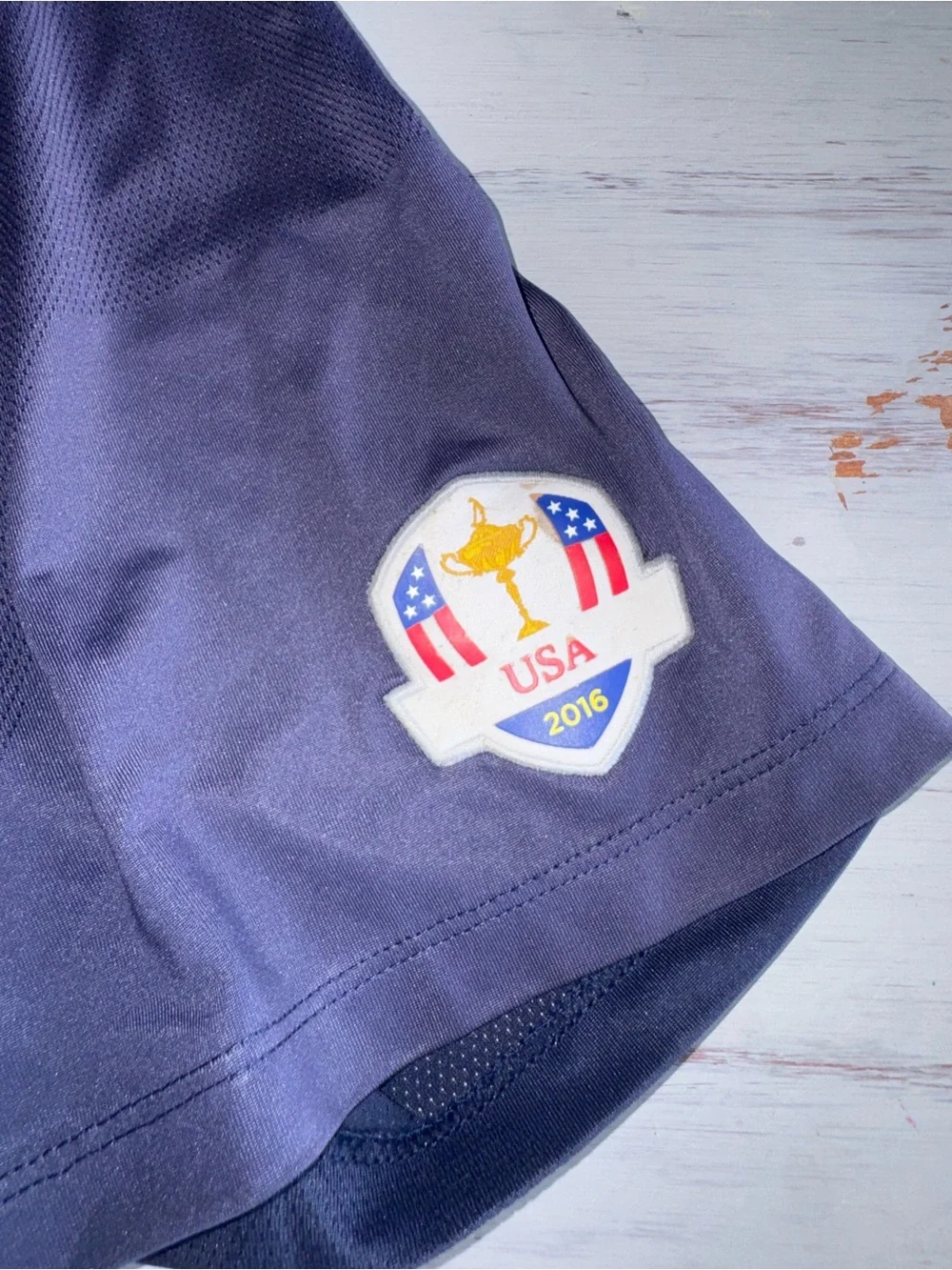 RLX Ralph Lauren USA 2016 Ryder Cup Golf Polo Men’s XXL Team USA FLAW